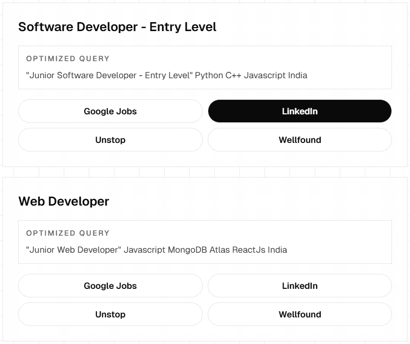 ATS checker job matching preview