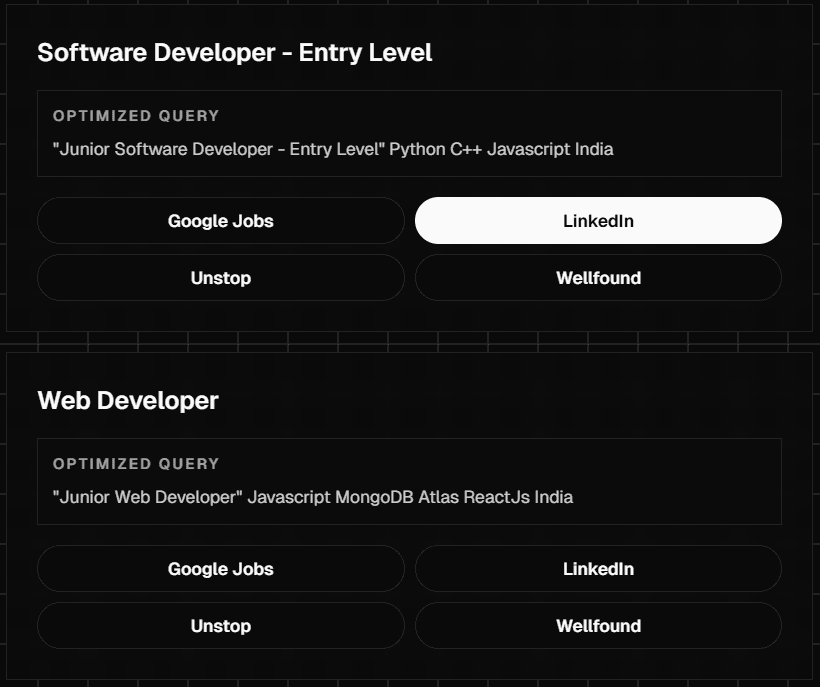 ATS checker job matching preview
